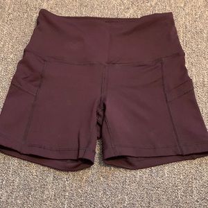 Eggplant Biker Shorts Size Small